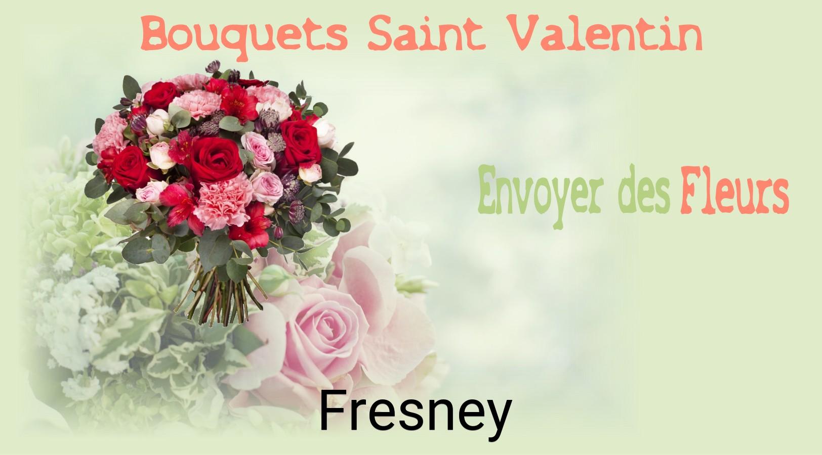 Roses de Saint-Valentin livrées à Fresney